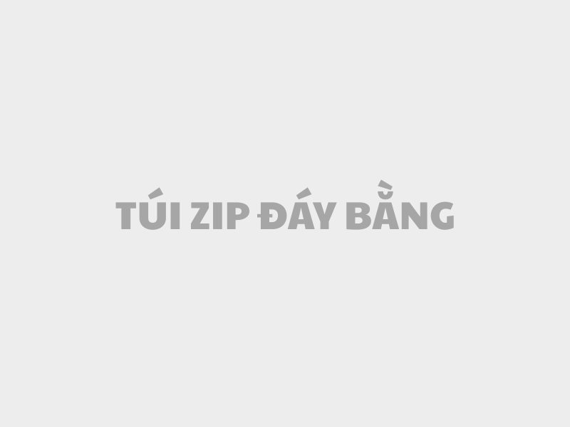 Túi zipper đáy bằng
