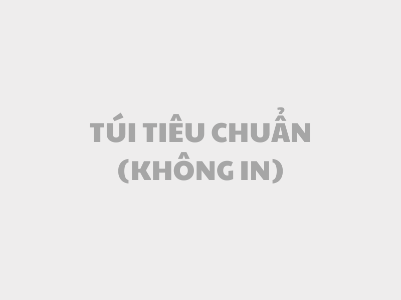 Túi tiêu chuẩn (Không in)