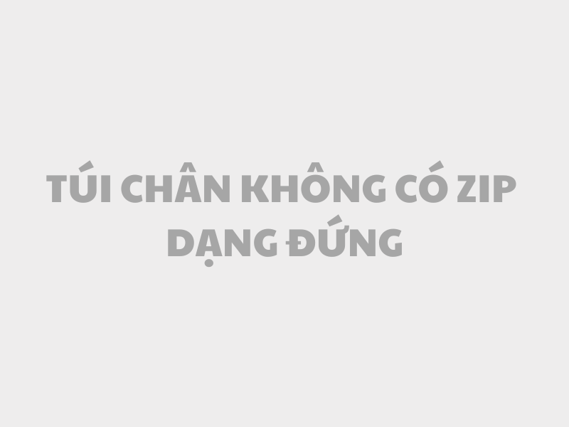 Túi chân không zipper dạng đứng